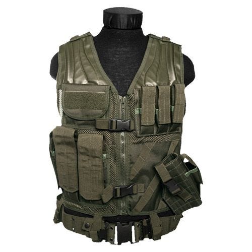 Mil-Tec USMC Tactical Vest Olive