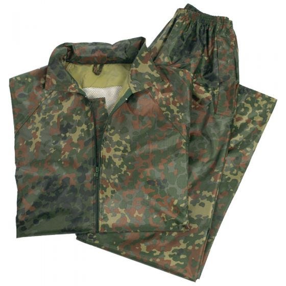 Mil-Tec Waterproof Suit Flecktarn