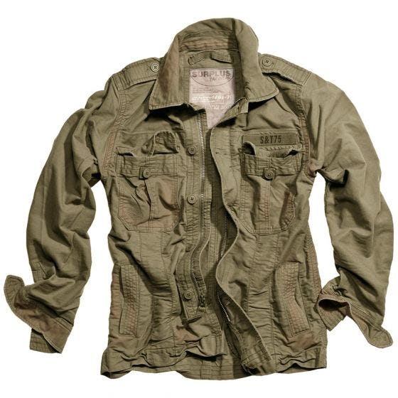 Surplus Heritage Vintage Jacket Olive