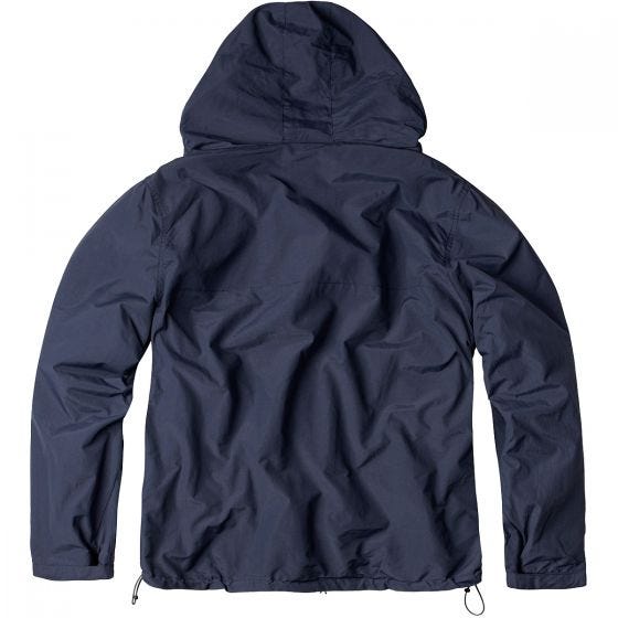 Surplus Windbreaker with Zipper Navy