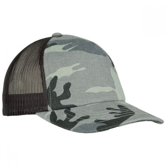 YP Camo Trucker Cap Dark Camo/Black