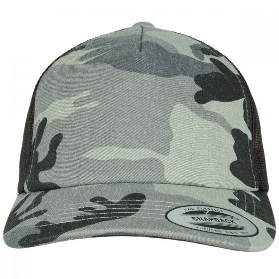 YP Camo Trucker Cap Dark Camo/Black