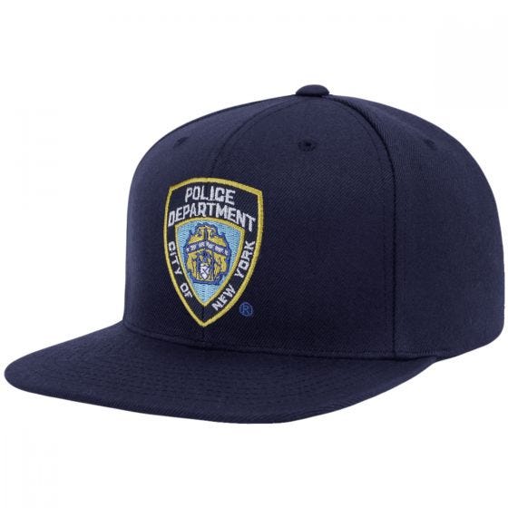 YP NYPD Emblem Snapback Cap Navy