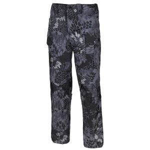 MFH Mission Combat Trousers Ripstop Snake Black