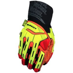 Mechanix Wear M-Pact XPLOR D4 Gloves Fluorescent Yellow