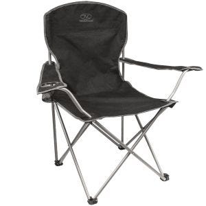 Highlander Folding Camp Chair Black