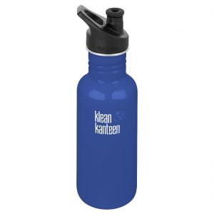Klean Kanteen Classic 532ml Bottle with Sport Cap 3.0 Coastal Waters