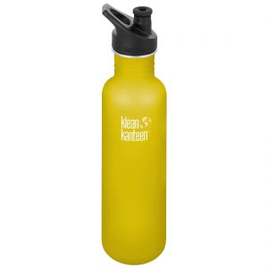 Klean Kanteen Classic 800ml Bottle with Sport Cap 3.0 Lemon Curry