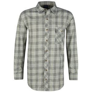 Propper Covert Button-Up Long Sleeve Shirt Loden Green Plaid