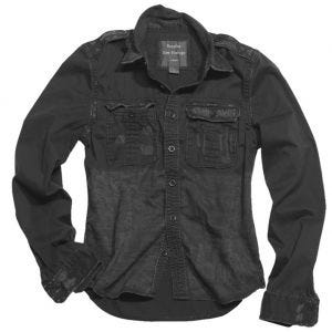 Surplus Raw Vintage Long Sleeve Shirt Black