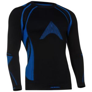 Tervel Optiline MOD-02 Shirt Long Sleeve Black / Blue