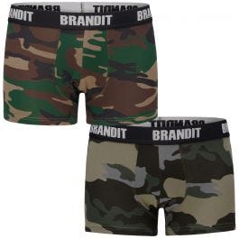 Brandit Boxershorts in Darkcamo 