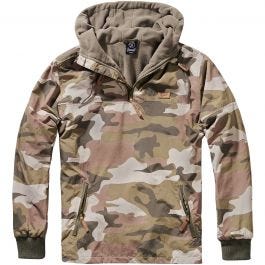 Brandit discount windbreaker woodland