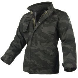Camo surplus jacket deals