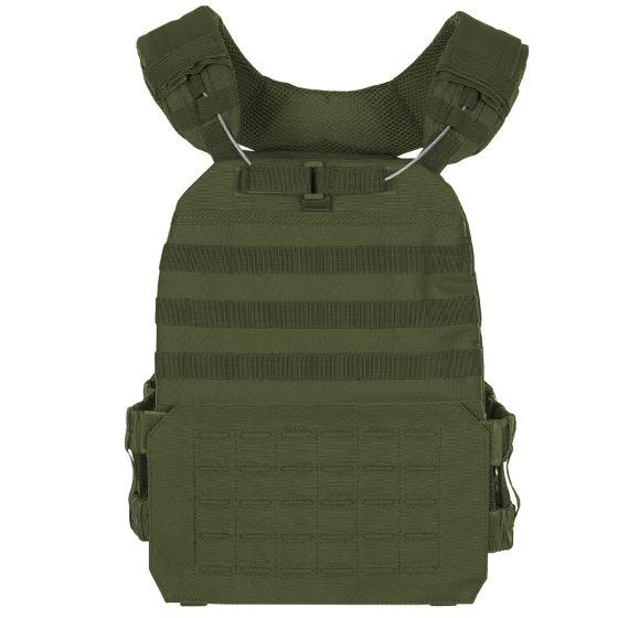 MFH Tactical Vest Laser MOLLE OD Green