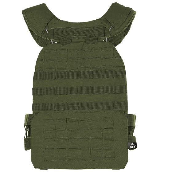 MFH Tactical Vest Laser MOLLE OD Green