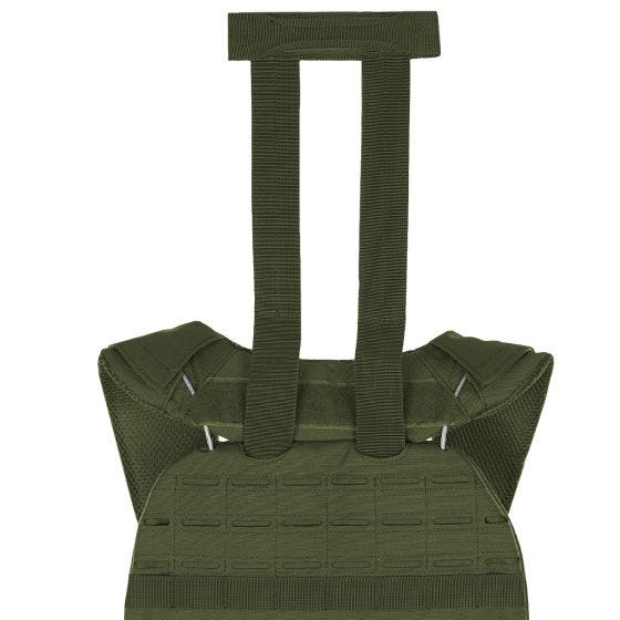 MFH Tactical Vest Laser MOLLE OD Green