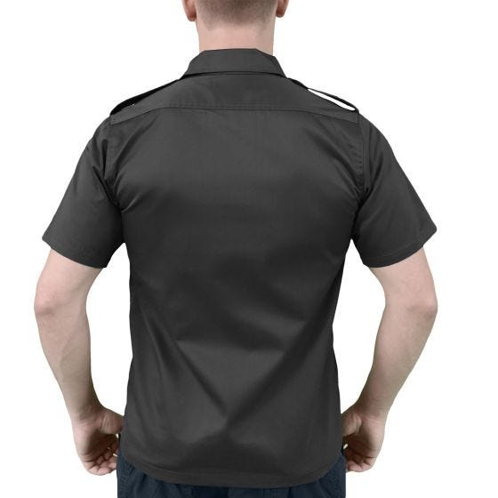 Surplus US Shirt Short Sleeve Black
