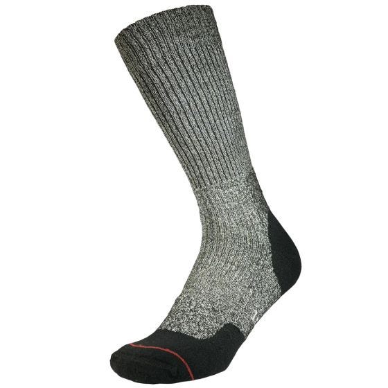 1000 Mile Fusion Repreve Double Layer Walking Sock Charcoal Marl/Black