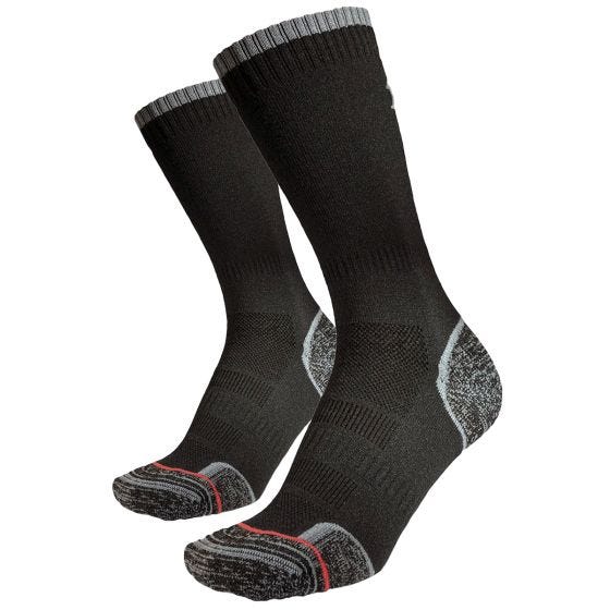 1000 Mile Walk Repreve Single Layer Socks 2 Pack Navy/Charcoal