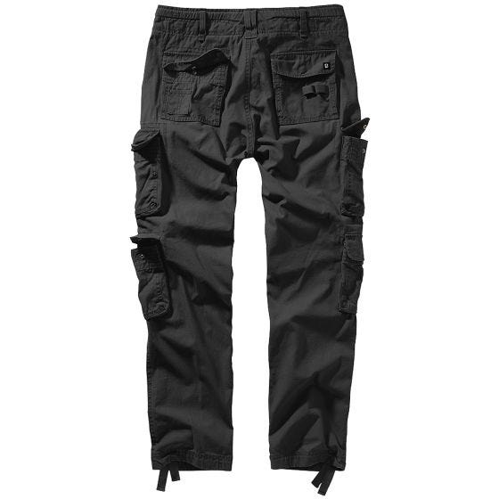 Brandit Pure Slim Fit Trousers Black