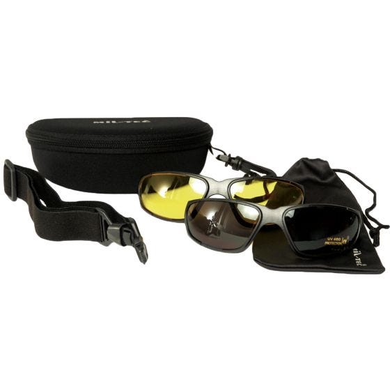 Mil-Tec Tactical Google 3IN1 Black