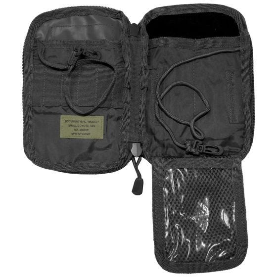 MFH Small Document Bag Black