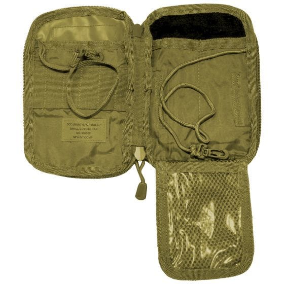 MFH Small Document Bag Coyote Tan