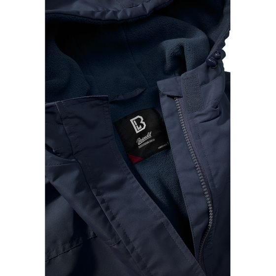 Brandit Ladies Windbreaker Front Zip Navy
