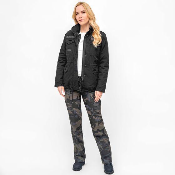 Brandit Ladies M65 Giant Jacket Black