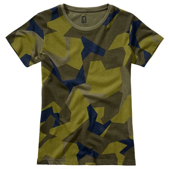 Brandit Ladies T-Shirt Swedish M90 Camo
