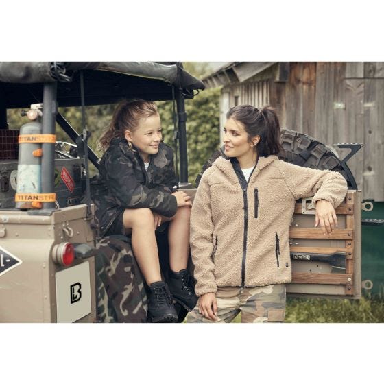 Brandit Ladies Teddyfleece Jacket Camel