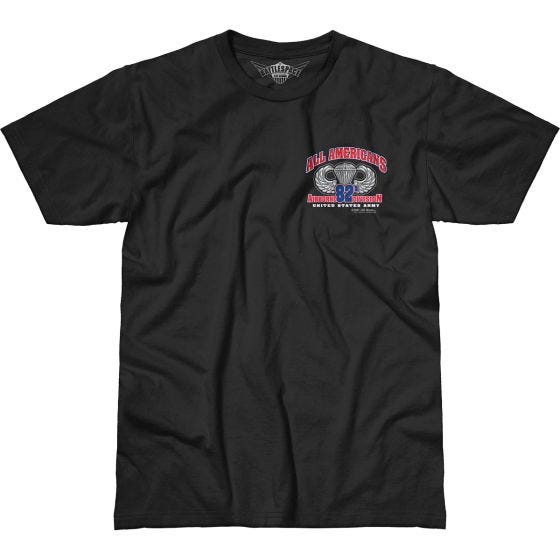 7.62 Design Army 82nd Airborne All Americans Battlespace T-Shirt Black