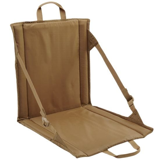 Brandit Foldable Seat Camel