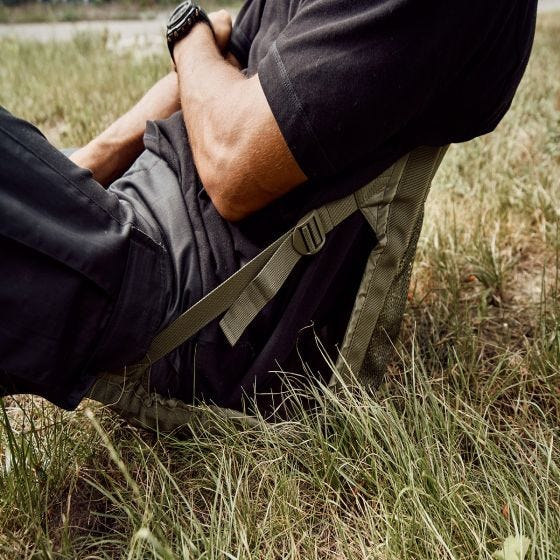 Brandit Foldable Seat Dark Camo