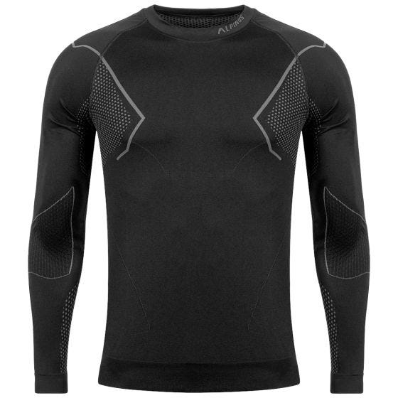 Alpinus Men Active Base Layer Set Black-Grey