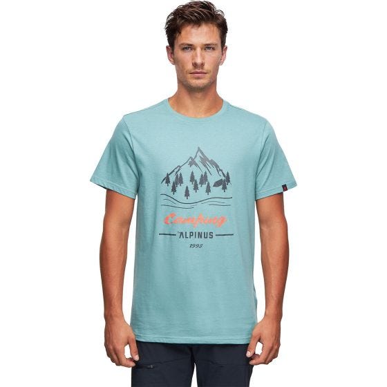 Alpinus Men's Active Polaris T-Shirt Mint