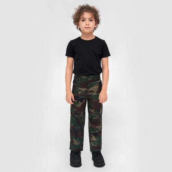 Brandit Kids US Ranger Trousers Woodland