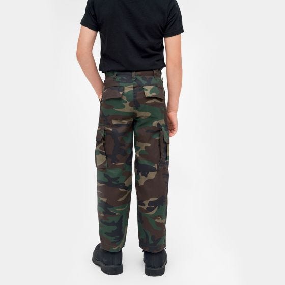 Brandit Kids US Ranger Trousers Woodland