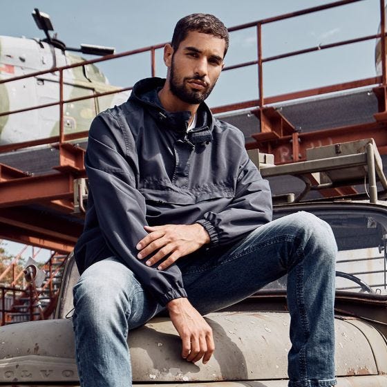 Brandit Summer Windbreaker Navy