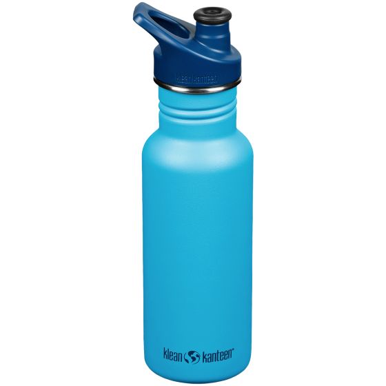 Klean Kanteen Classic Narrow 532ml Bottle Sport Cap Hawiian Ocean