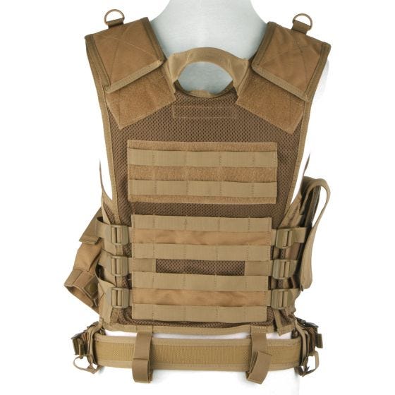 Condor Crossdraw Vest Coyote Brown