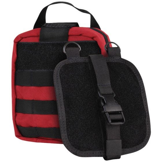 Condor Rip-Away EMT Pouch Red