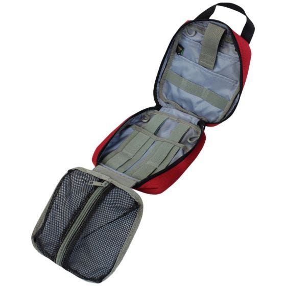 Condor Rip-Away EMT Pouch Red