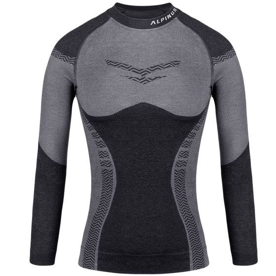 Alpinus Women Pro Miyabi Edition Longsleeve Base Layer Grey