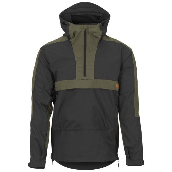 Helikon Woodsman Anorak Jacket Black / Taiga Green