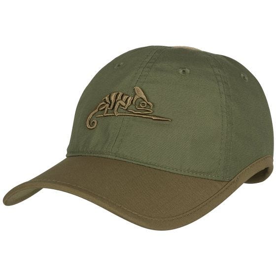 Helikon Logo Cap Polycotton Ripstop Olive Green / Adaptive Green