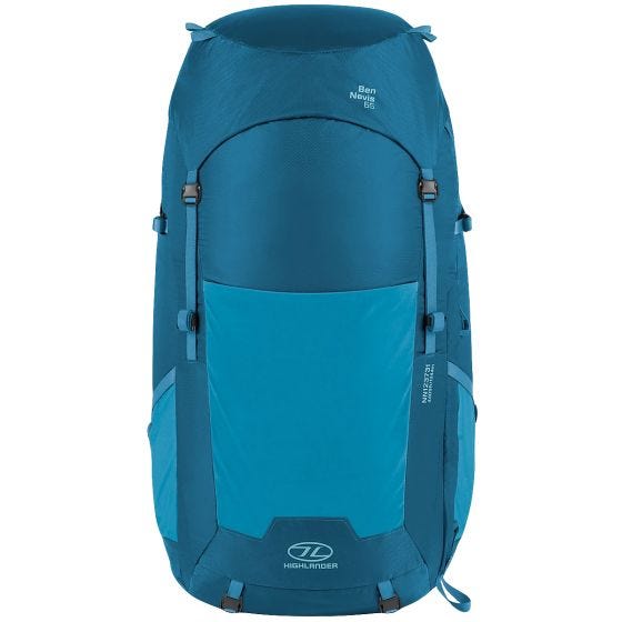 Highlander Men's Ben Nevis Rucksack 65L Petrol