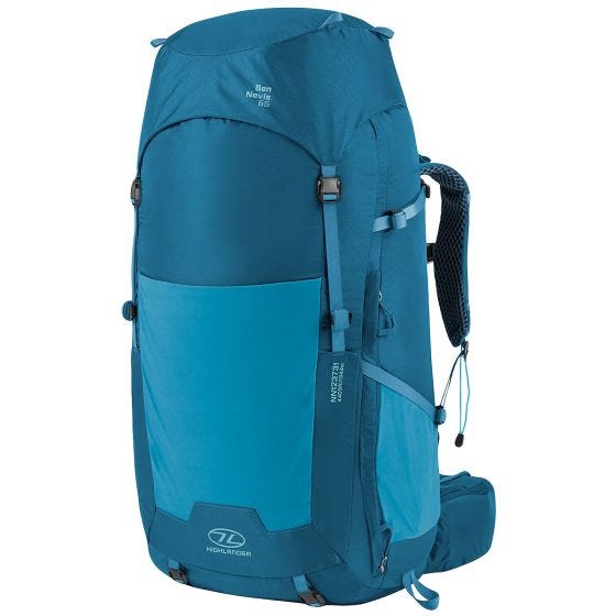 Highlander Women's Ben Nevis Rucksack 65L Petrol