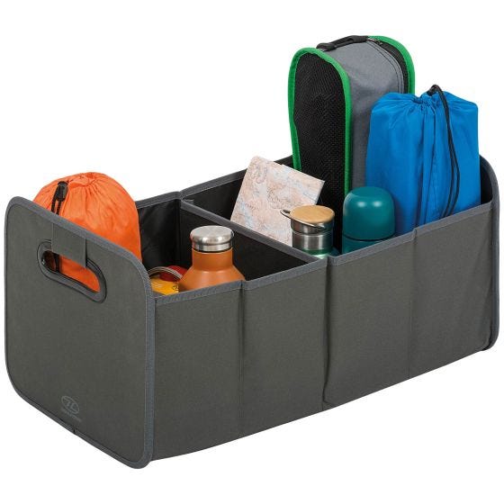 Highlander Sherpa Foldable Storage Box Grey